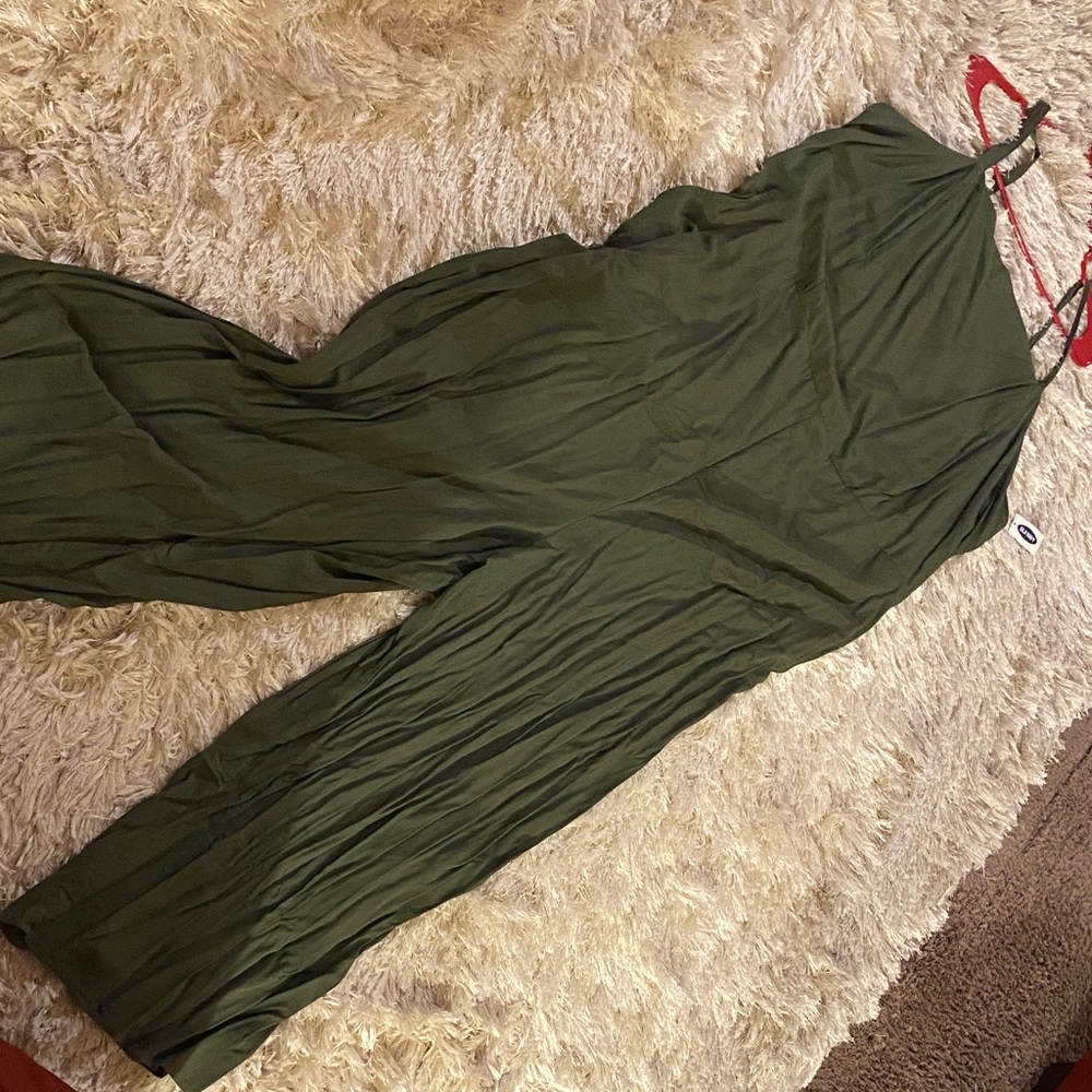 Old Navy Forest Green Women's Jumpsuit